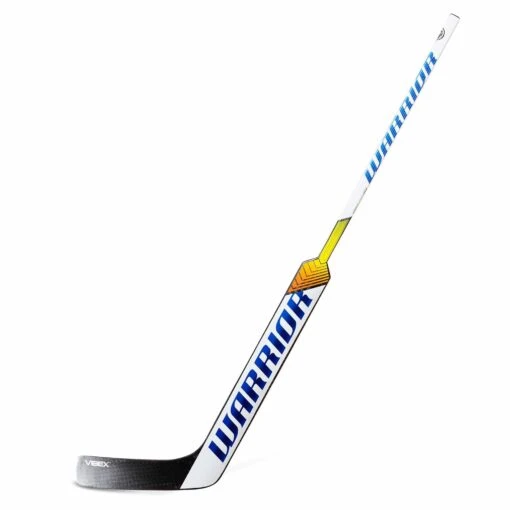 Warrior Ritual V1 Pro Intermediate Goalie Stick -Warrior Sales Store warrior goalie sticks warrior ritual v1 pro intermediate goalie stick silver white blue mid l 23 5 28796860235842