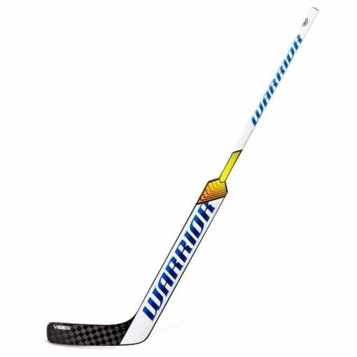 Warrior Ritual V1 Pro+ Intermediate Goalie Stick -Warrior Sales Store warrior goalie sticks warrior ritual v1 pro intermediate goalie stick white blue wedge l 23 5 28796861481026