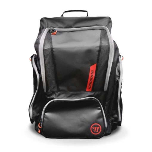 Warrior Pro Backpack Wheel Hockey Bag -Warrior Sales Store warrior hockey canada player bags backpacks warrior pro backpack wheel hockey bag black red sr 30305537622082