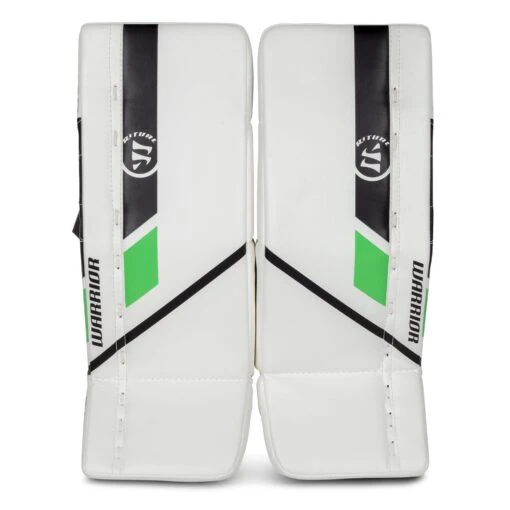 Warrior Ritual G5 Youth Goalie Leg Pads -Warrior Sales Store warrior leg pads warrior ritual g5 youth goalie leg pads white black green 19 5 28744344928322