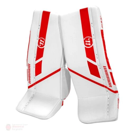 Warrior Ritual G5 Youth Goalie Leg Pads -Warrior Sales Store warrior leg pads warrior ritual g5 youth goalie leg pads white red 19 5 28744344993858