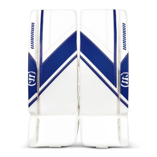 Warrior Ritual G6 E+ Senior Goalie Leg Pads -Warrior Sales Store warrior leg pads warrior ritual g6 e senior goalie leg pads white royal 32 1 5 30030015692866