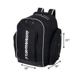 Winnwell Backpack Senior Carry Hockey Bag -Warrior Sales Store winnwell backpack hockey bags winnwell backpack senior carry hockey bag black sr 28989048488002